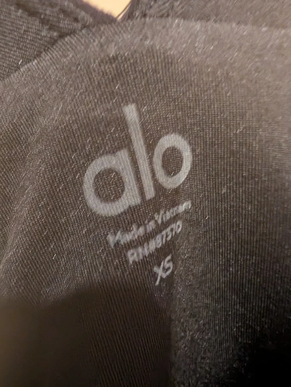 Alo Yoga Airbrush Dress Black Size XS NWOT